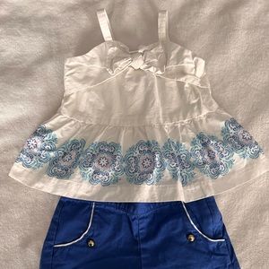 Adorable 3T Janie and Jack Summer Outfit